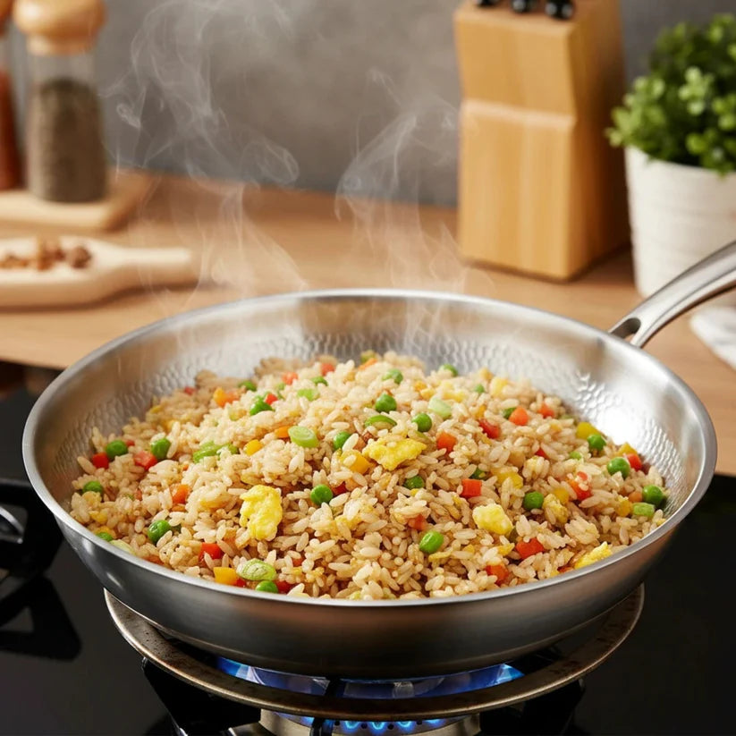 Element 22 High-Grade Pure Titanium Wok