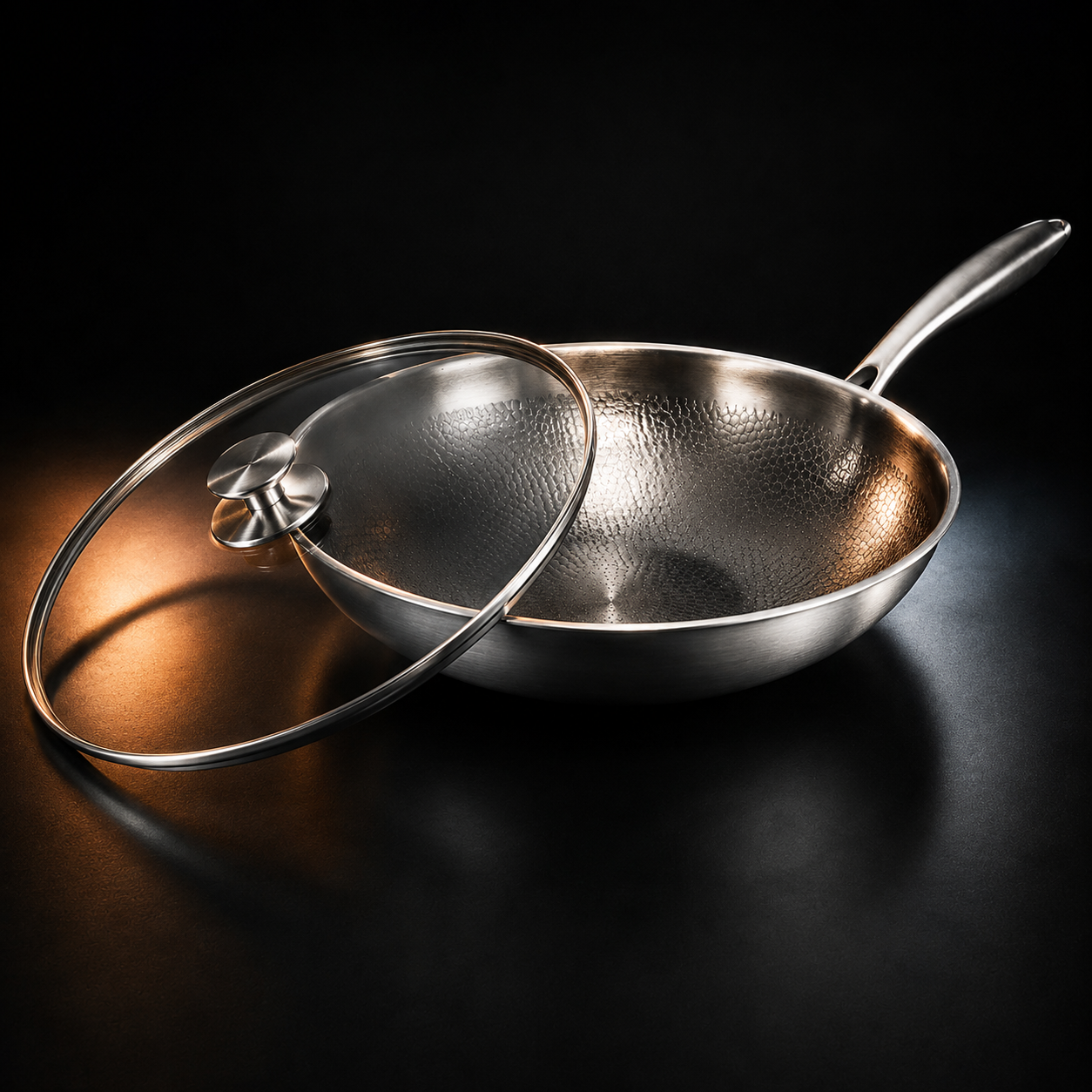 Element 22 High-Grade Pure Titanium Wok